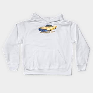 1962 Cadillac Coupe de Ville Convertible Kids Hoodie